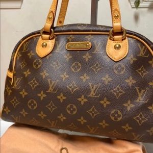 Montorgueill Pm size tan medium monogram